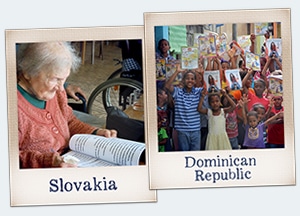 Support Christians in Dominican Republic and Slovakia