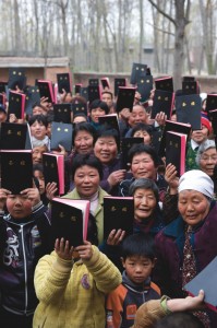 Bible distribution in China